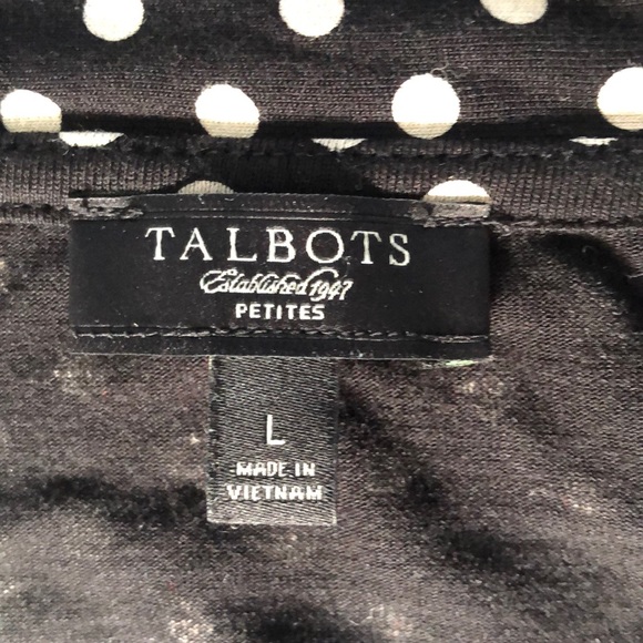 🌺Talbots sleeveless polka dot top petite top🌺 - Picture 6 of 6